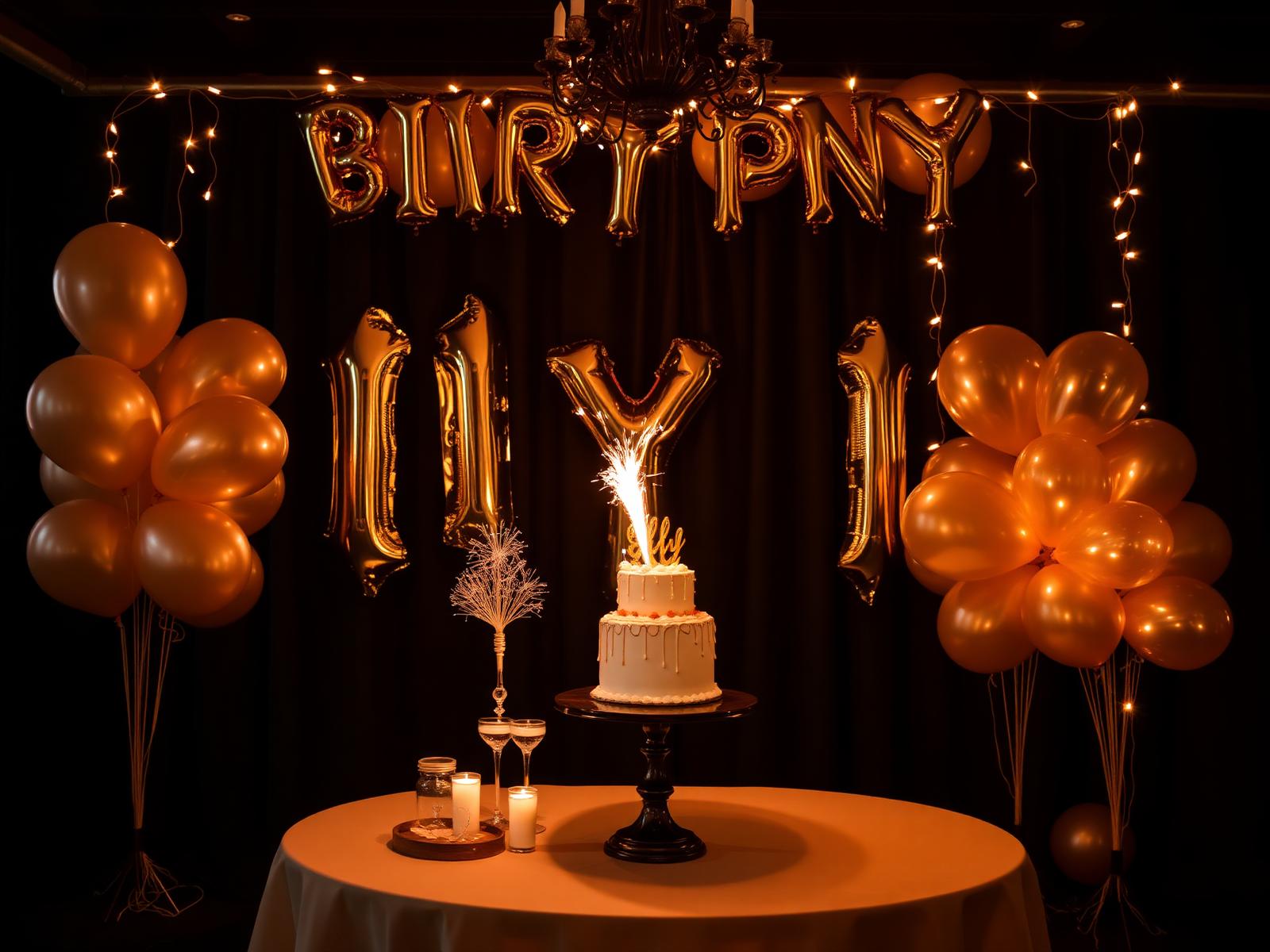 Premium birthday celebration setup at JOJO'SLAND